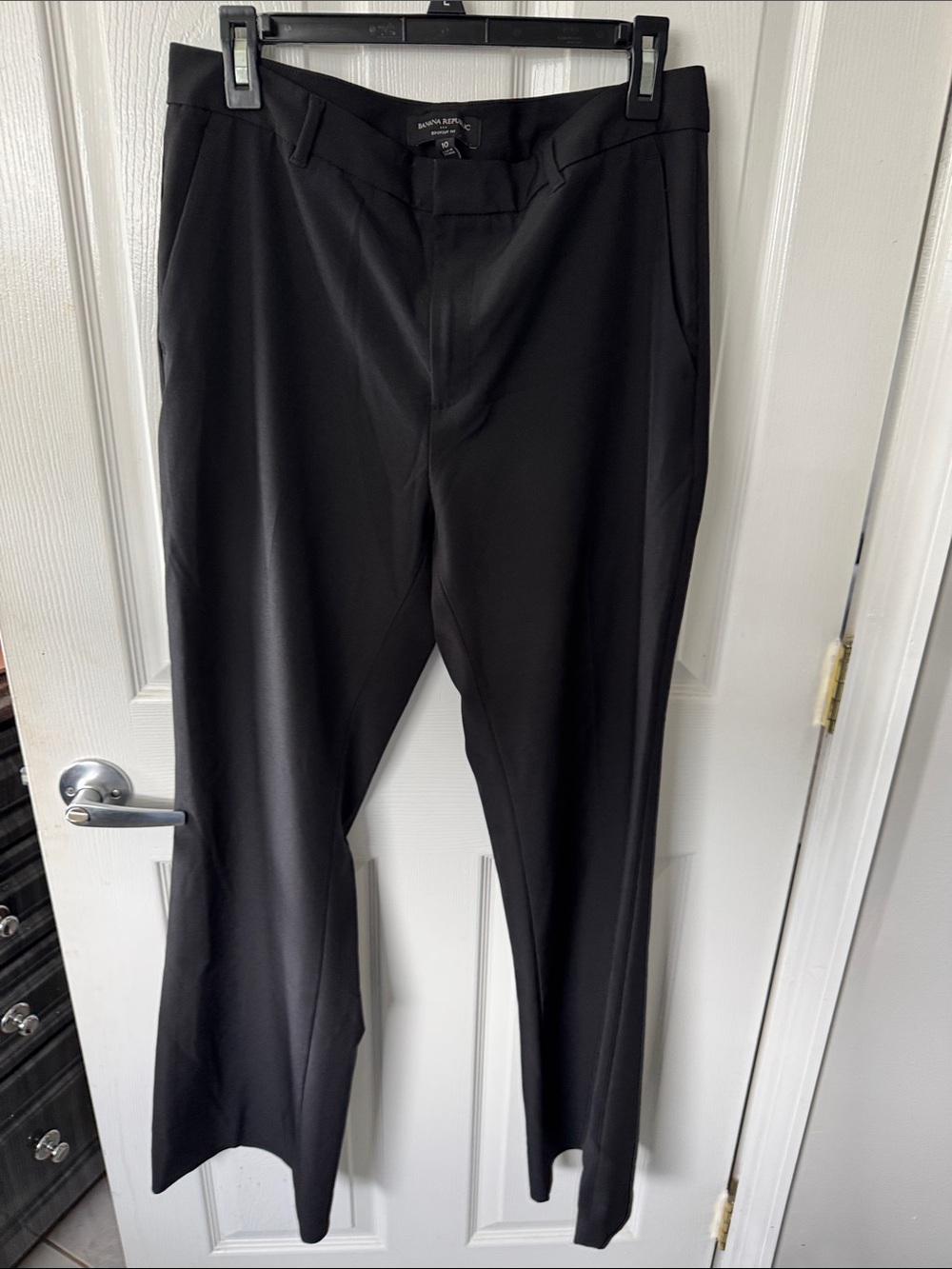 Banana Republic Black Bootcut Work Pants